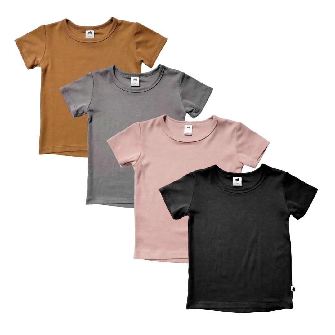 T-shirt en bambou pour bébés/enfants | Graphite