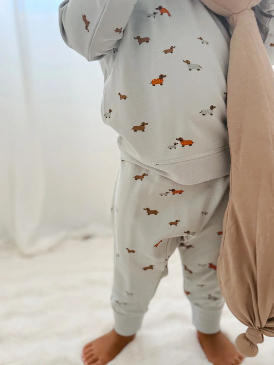 Fleece Sweatsuit | Woof | Gunamuna