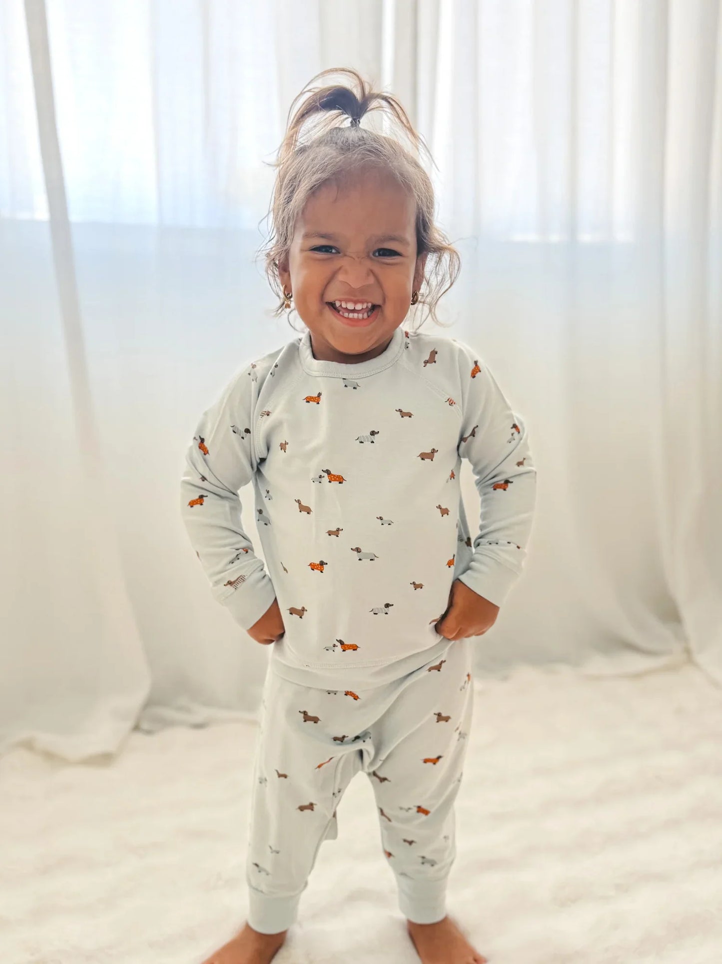 Fleece Sweatsuit | Woof | Gunamuna