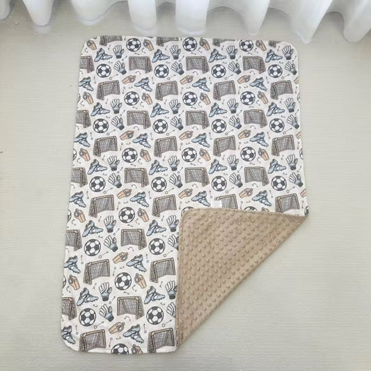 Doudou Minky et Minky à pois - Football