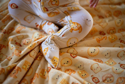 🧇Pyjama en bambou – Petit déjeuner Canadien