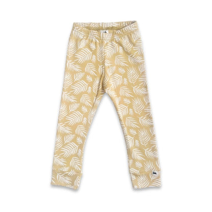 Legging en bambou pour enfant | Motifs floraux anciens