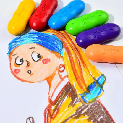 Mideer - Peas Crayons - 12 Colors