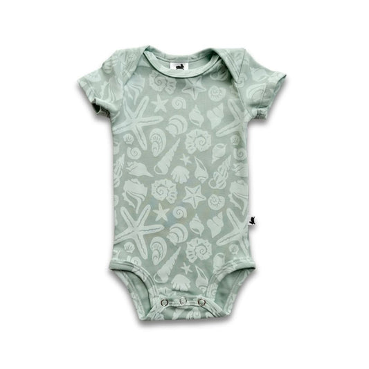 Bamboo Baby Short-Sleeved Onesie | Coastal Keepsakes