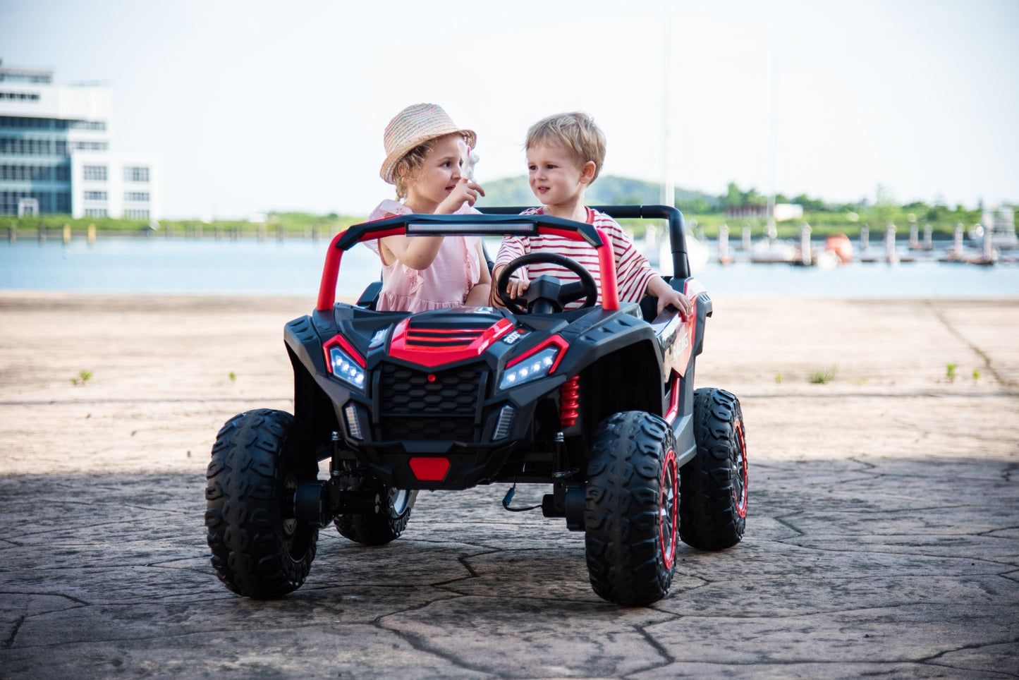2026 24V DUNE BUGGY DELUXE 2 SEATER KIDS RIDE ON CAR WITH REMOTE CONTROL