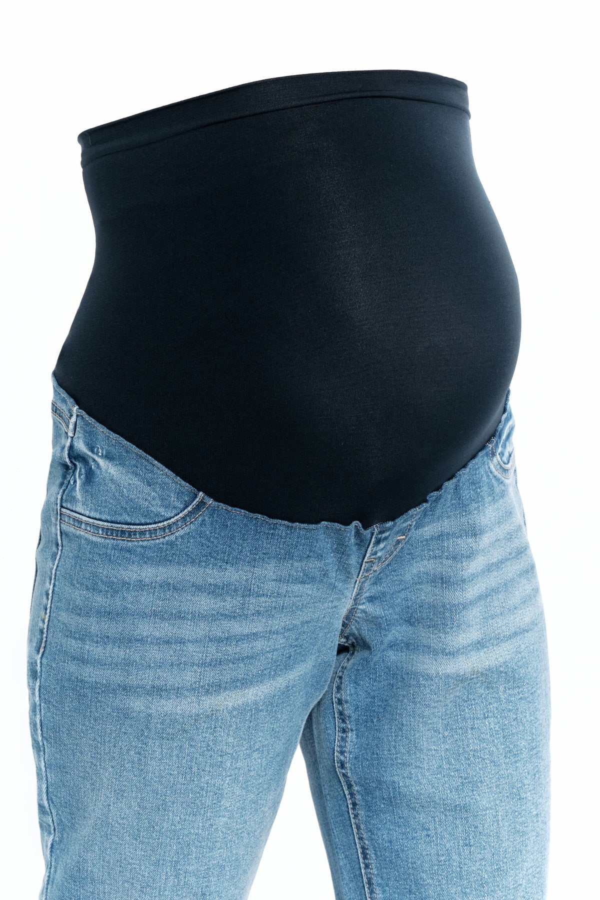 32-Inch Relaxed Straight Maternity Jeans