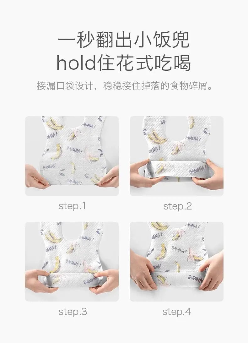 Baby Disposable Bib (individual packaging)