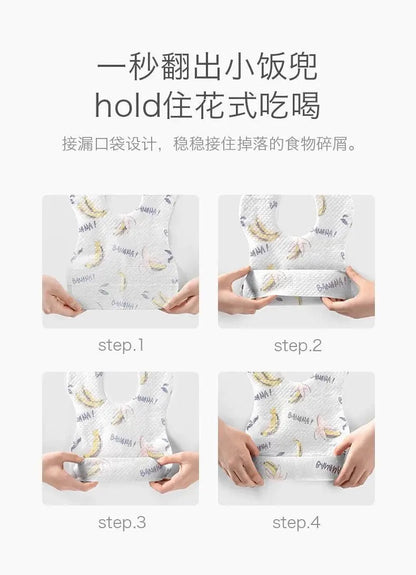 Baby Disposable Bib (individual packaging)