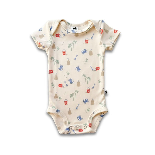 Bamboo Baby Short-Sleeved Onesie | Digging It