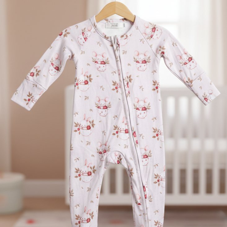 Pyjama en bambou - Bébé - Lydia - Lapine et Souris