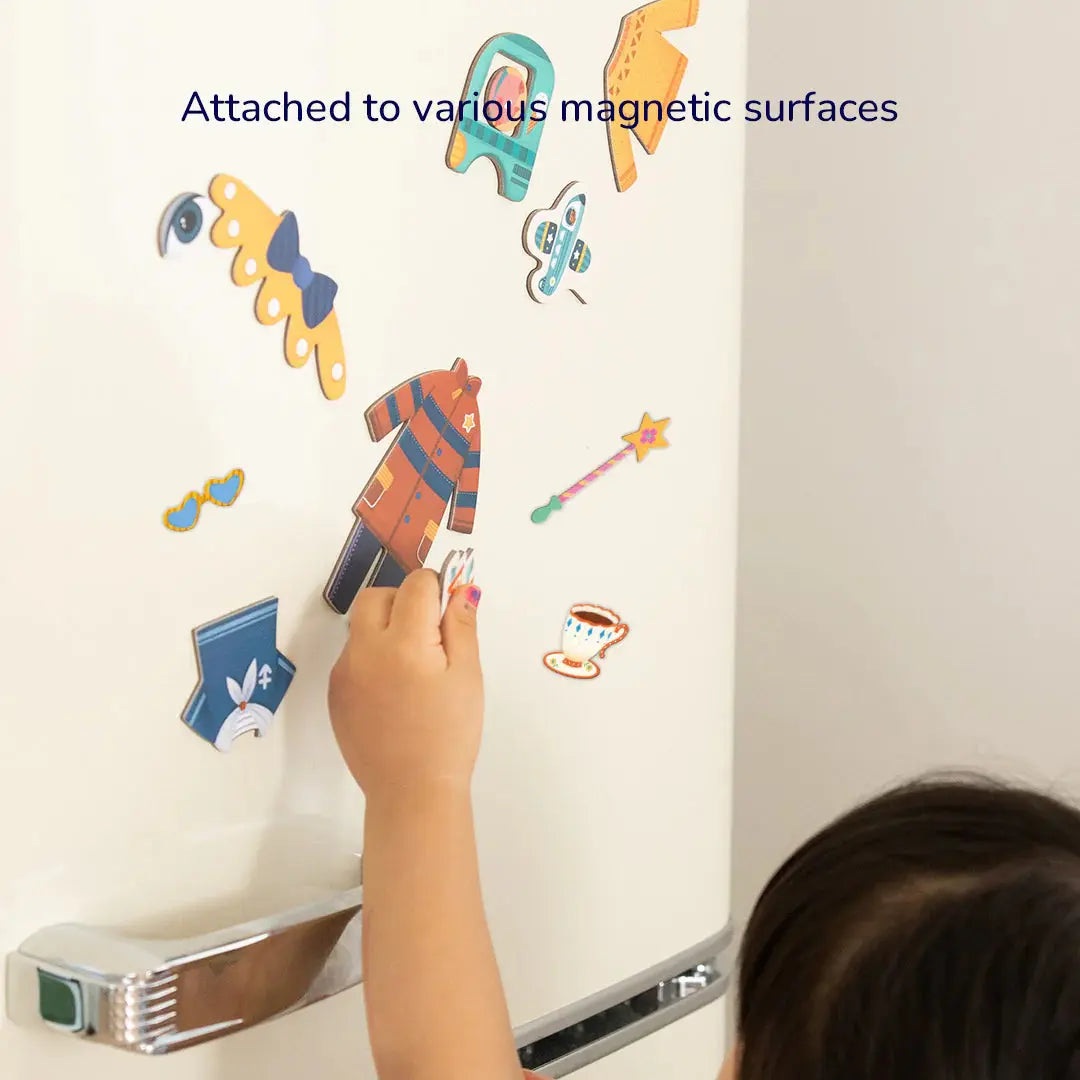 Magnetic Playset: Dressing Room