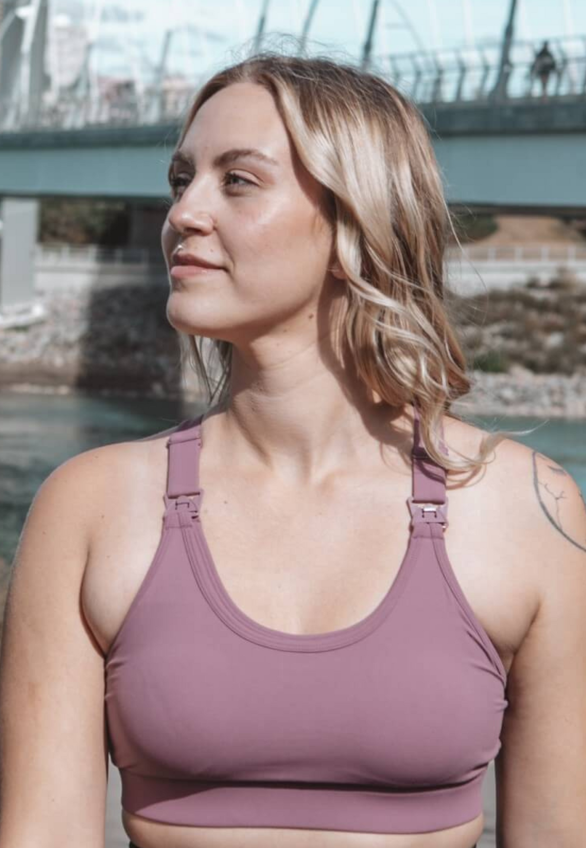 Bella Medium-Impact Nursing Sports Bra