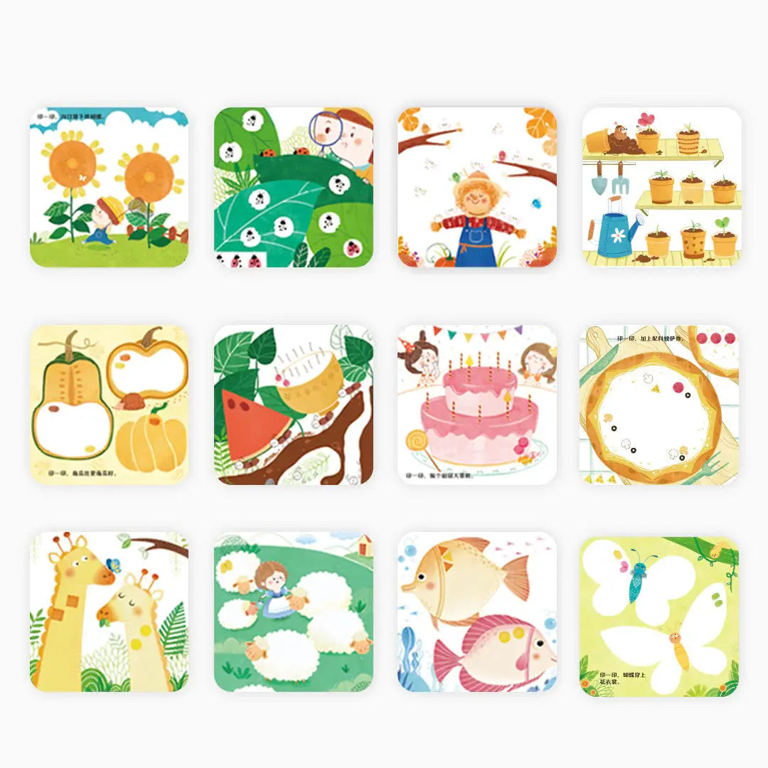 Creative Finger Paint Kit: Animal Party