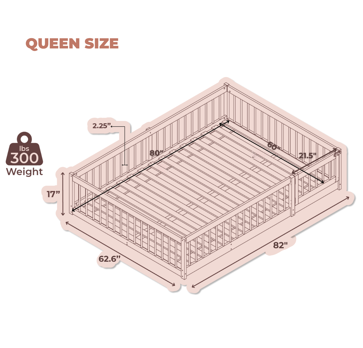 Dream Raft Floor Bed (CA)