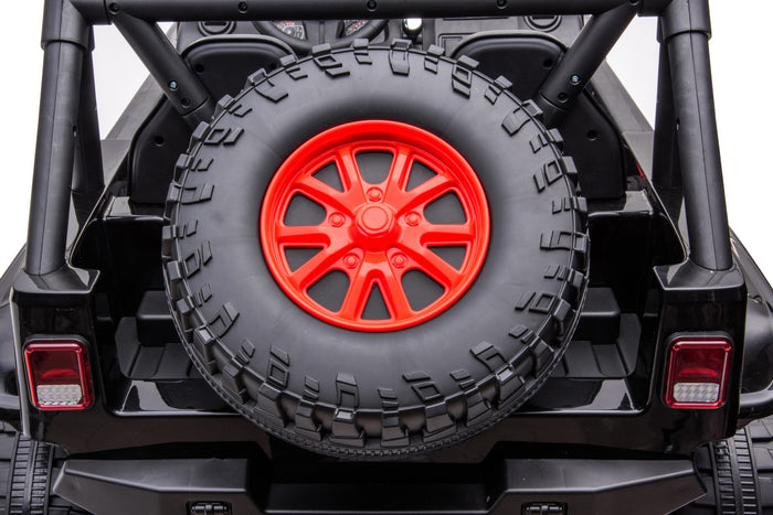 Voiture électrique pour enfants 2 places style Jeep RAIDER 24V avec télécommande et roues arrière motrices 2026