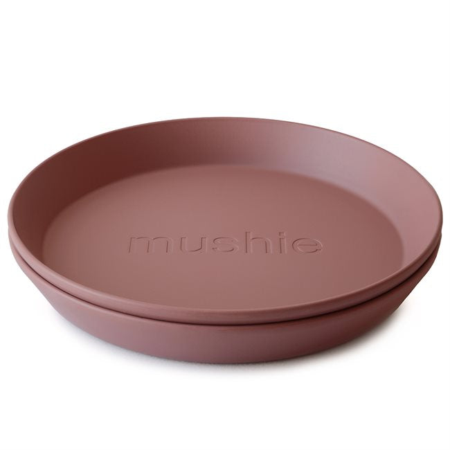 Round Dinnerware Plates - Set of 2