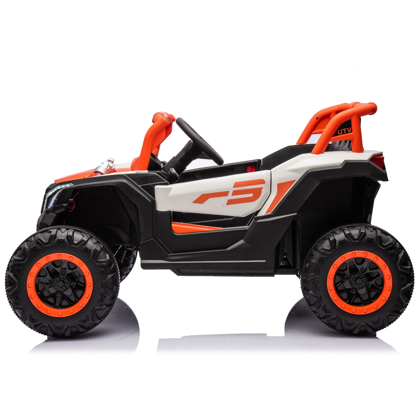 Voiture électrique 12 V tout-terrain robuste 2026 pour enfants avec télécommande