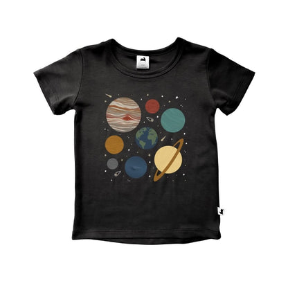 Baby/Kids' Rayon from Bamboo Graphic T-Shirt | "Stay Wild Moonchild" | Rosewood