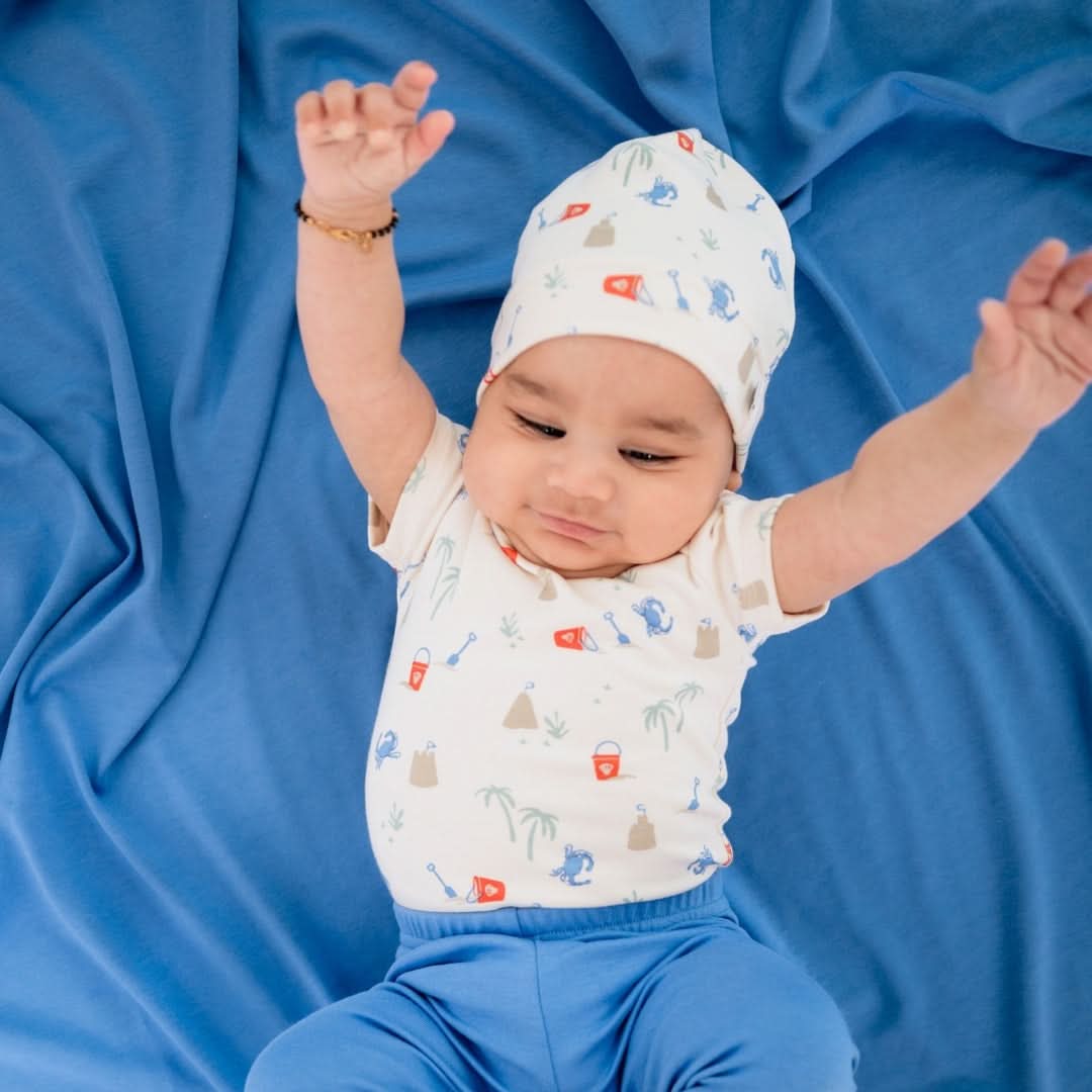 Grenouillère Bébé Bambou Manches Courtes | Le Chantier