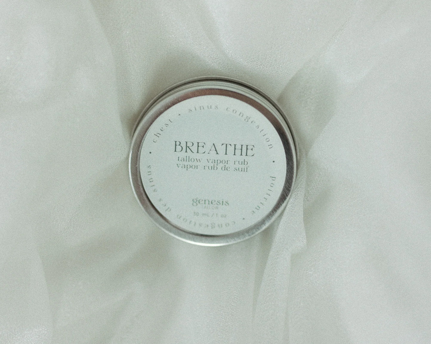 Breathe Tallow Vapor Rub | Genesis Tallow