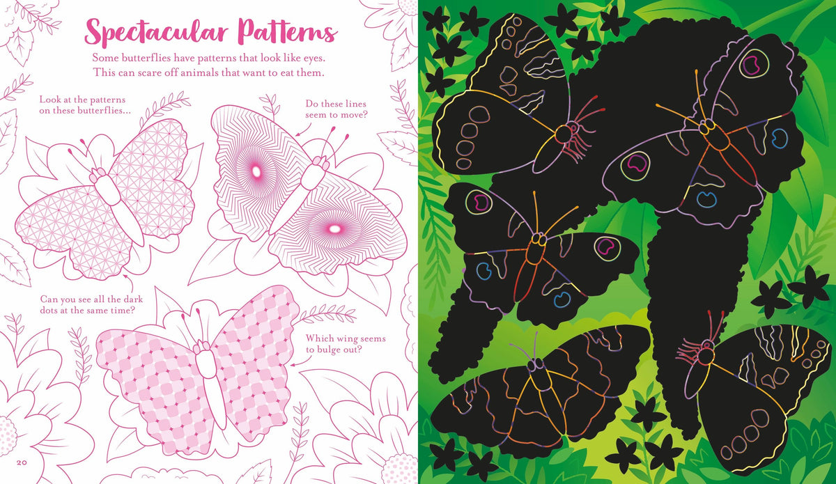 Usborne Scratch Activities: Butterflies