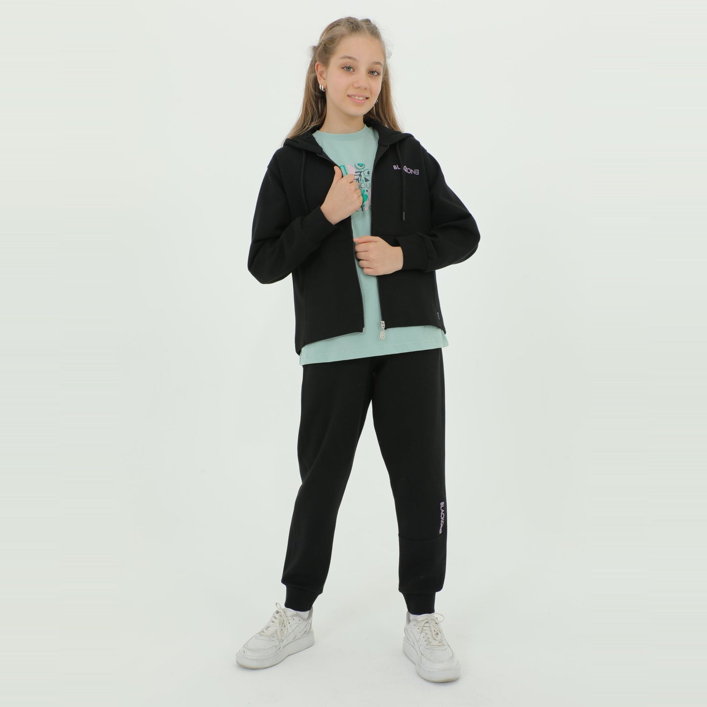 Ensemble Jogging et Sweat à Capuche Fille