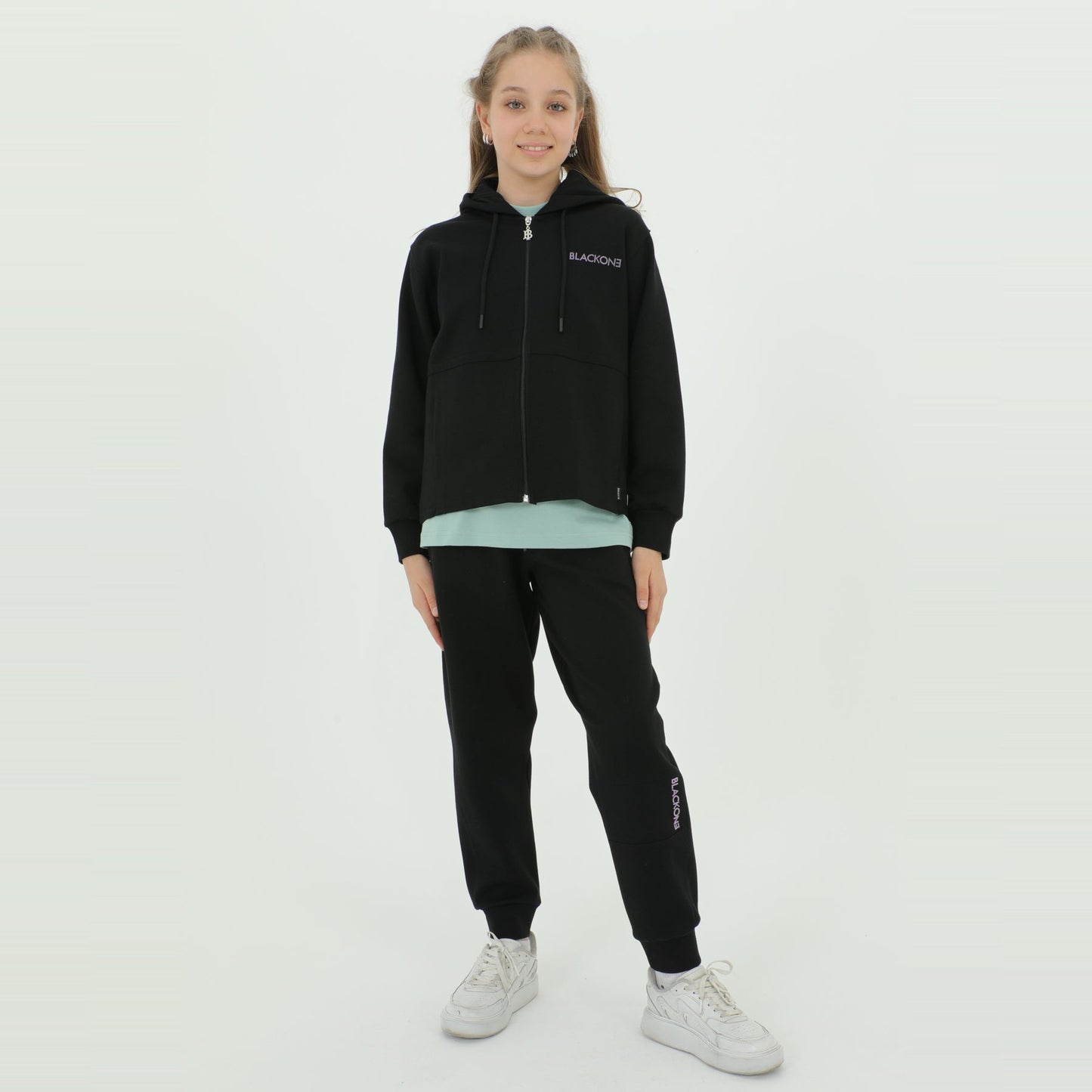 Ensemble Jogging et Sweat à Capuche Fille