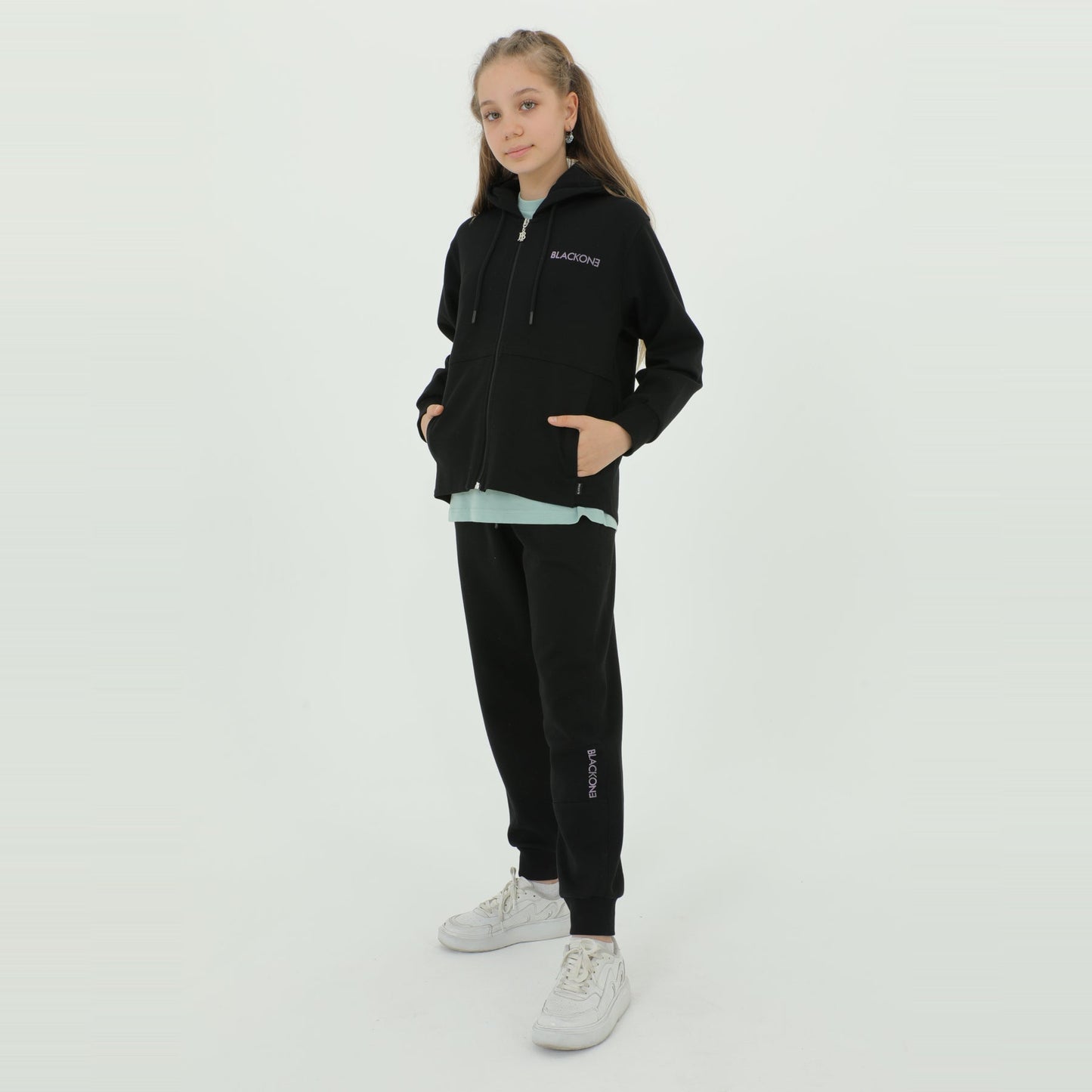 Ensemble Jogging et Sweat à Capuche Fille