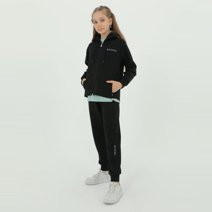 Ensemble Jogging et Sweat à Capuche Fille