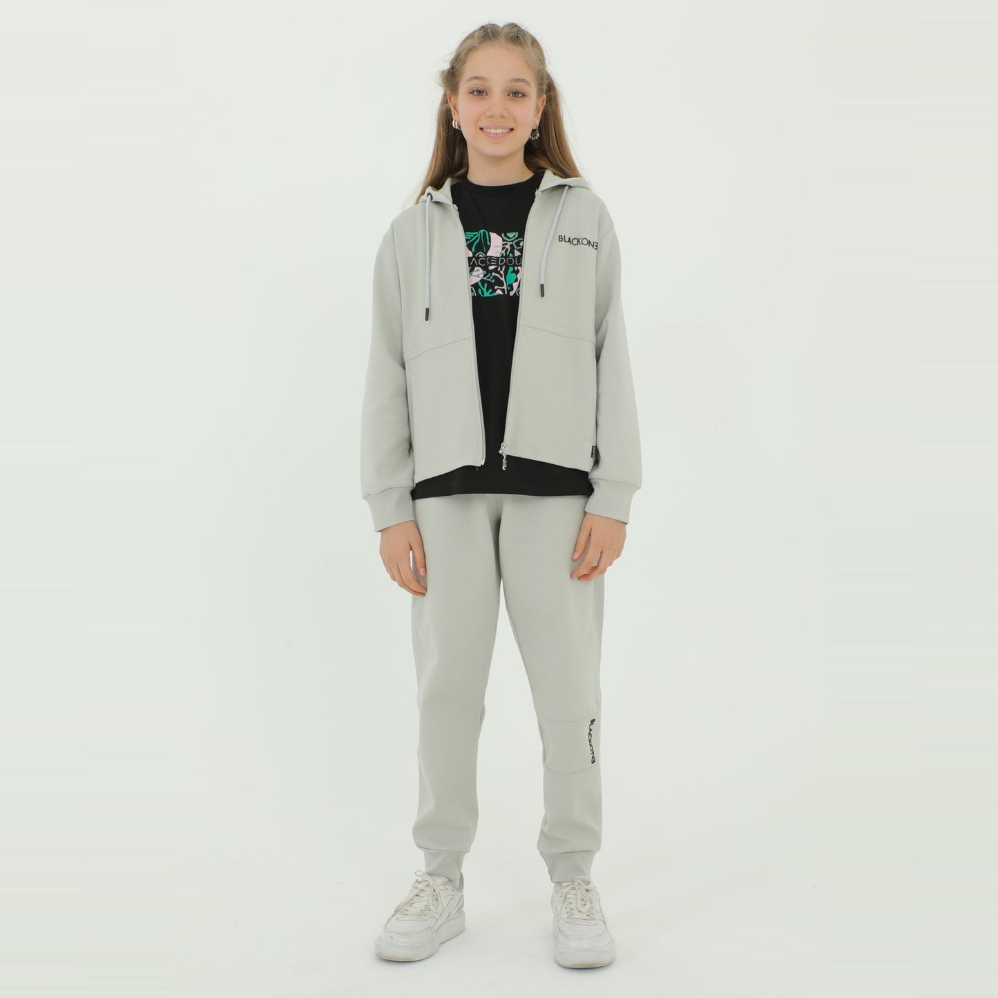 Ensemble Jogging et Sweat à Capuche Fille