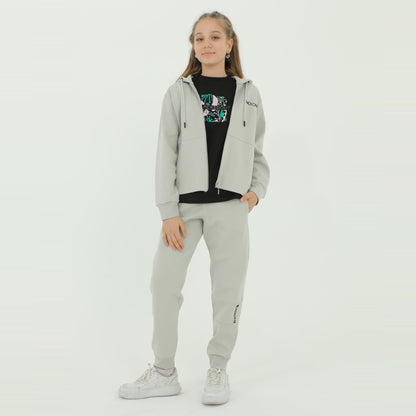 Ensemble Jogging et Sweat à Capuche Fille