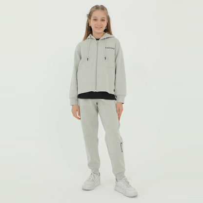 Ensemble Jogging et Sweat à Capuche Fille