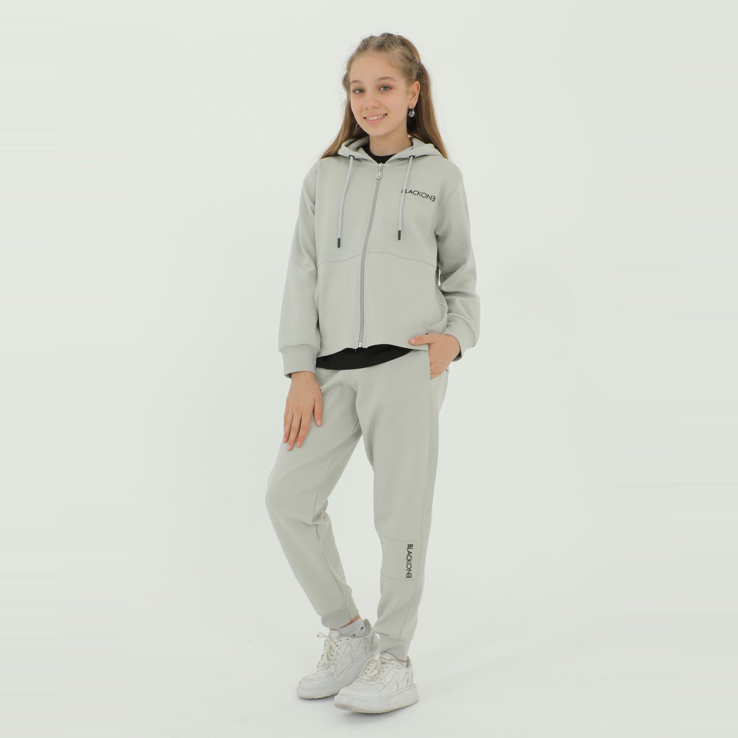 Ensemble Jogging et Sweat à Capuche Fille