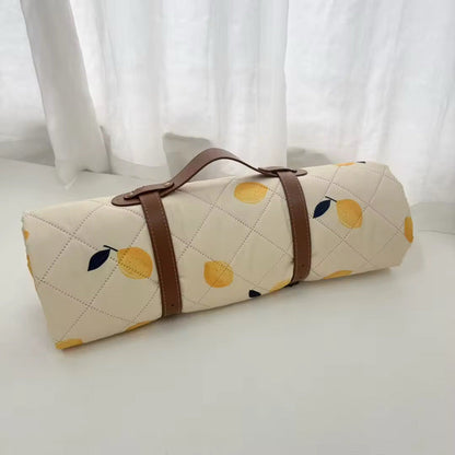 Nappe plage et jeux - Citrons