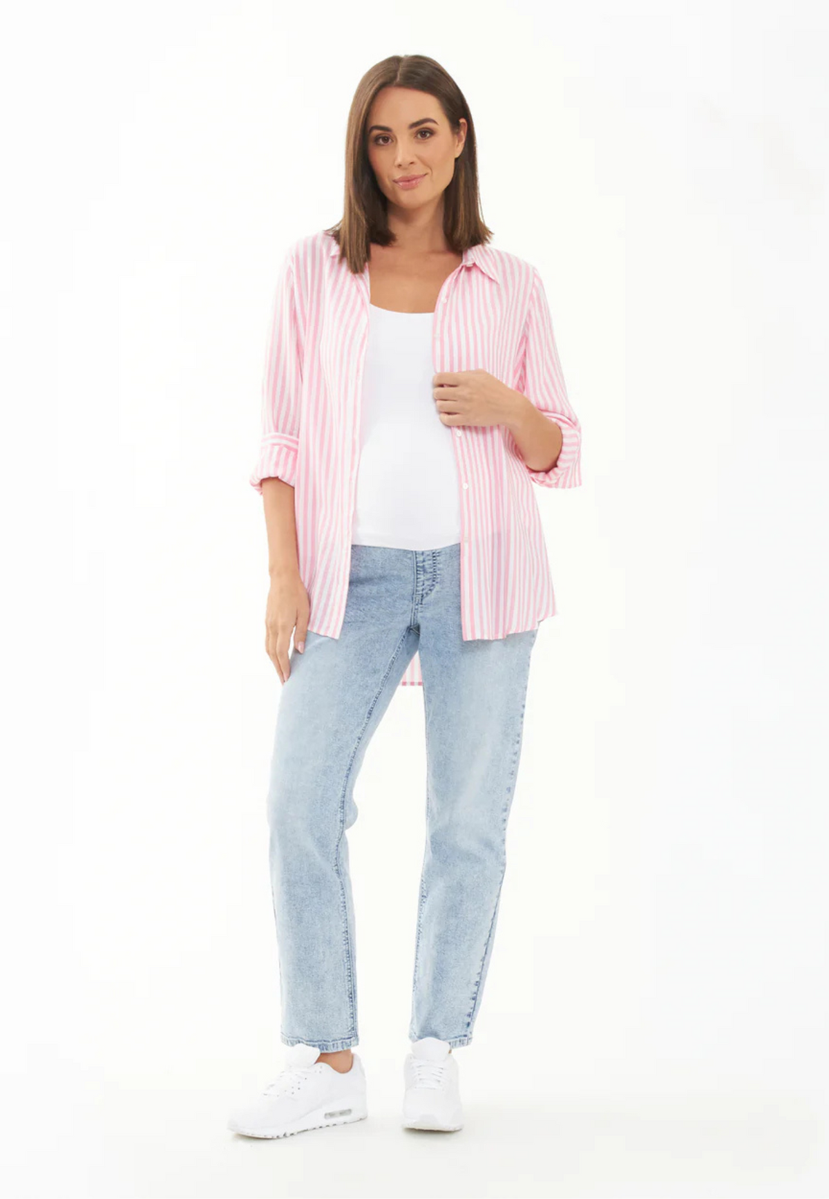 Luxe Knit Fitted Maternity Tank Top