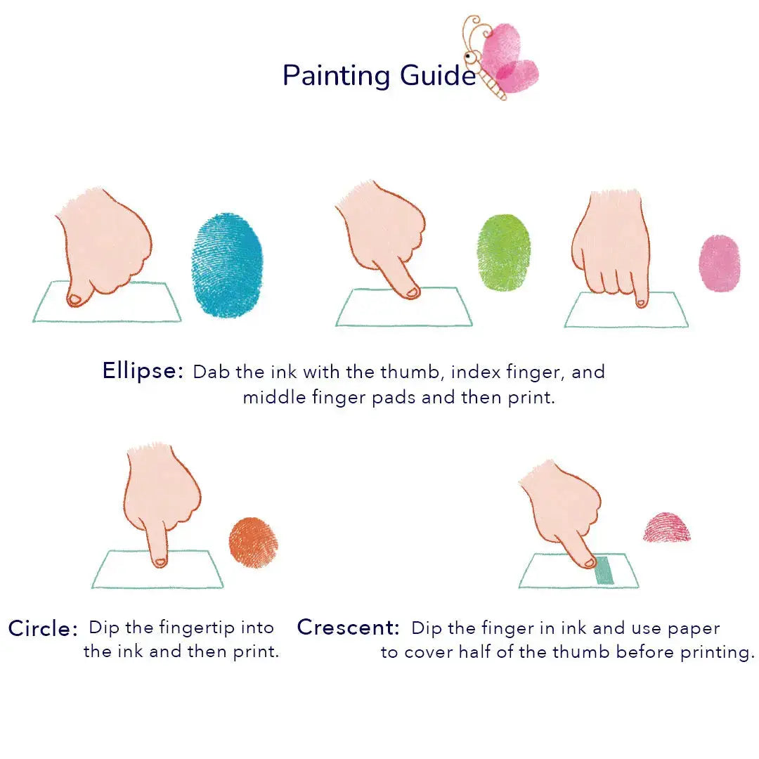 Creative Finger Paint Kit: Animal Party