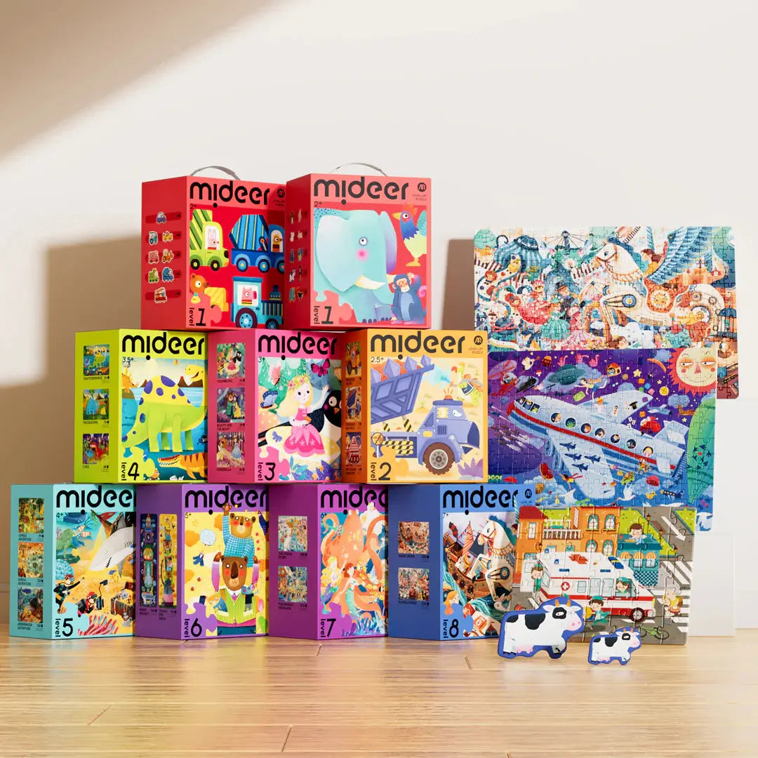 Level Up Puzzles - Level 3 Busy Community Helpers