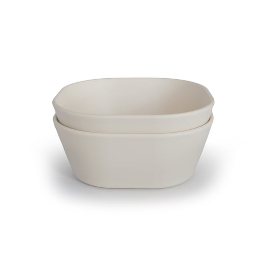Bols carrés en polypropylène – ensemble de 2