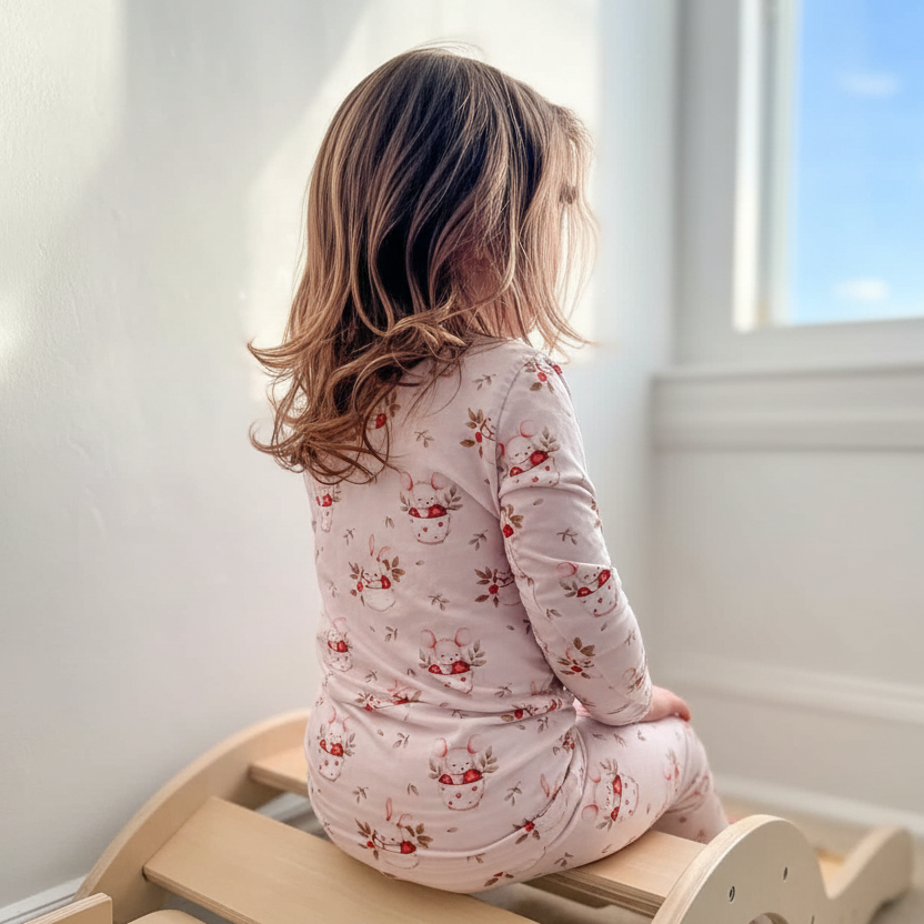 Pyjama Bambou - Lydia - Lapin et Souris