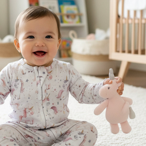 Pyjama bambou - Bébé - Lily la Licorne (0-3, 3-6, 12-18, 18-24 mois)