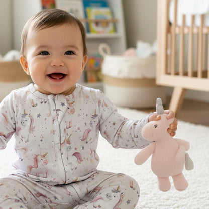 Pyjama en bambou pour bébé - Lily la Licorne