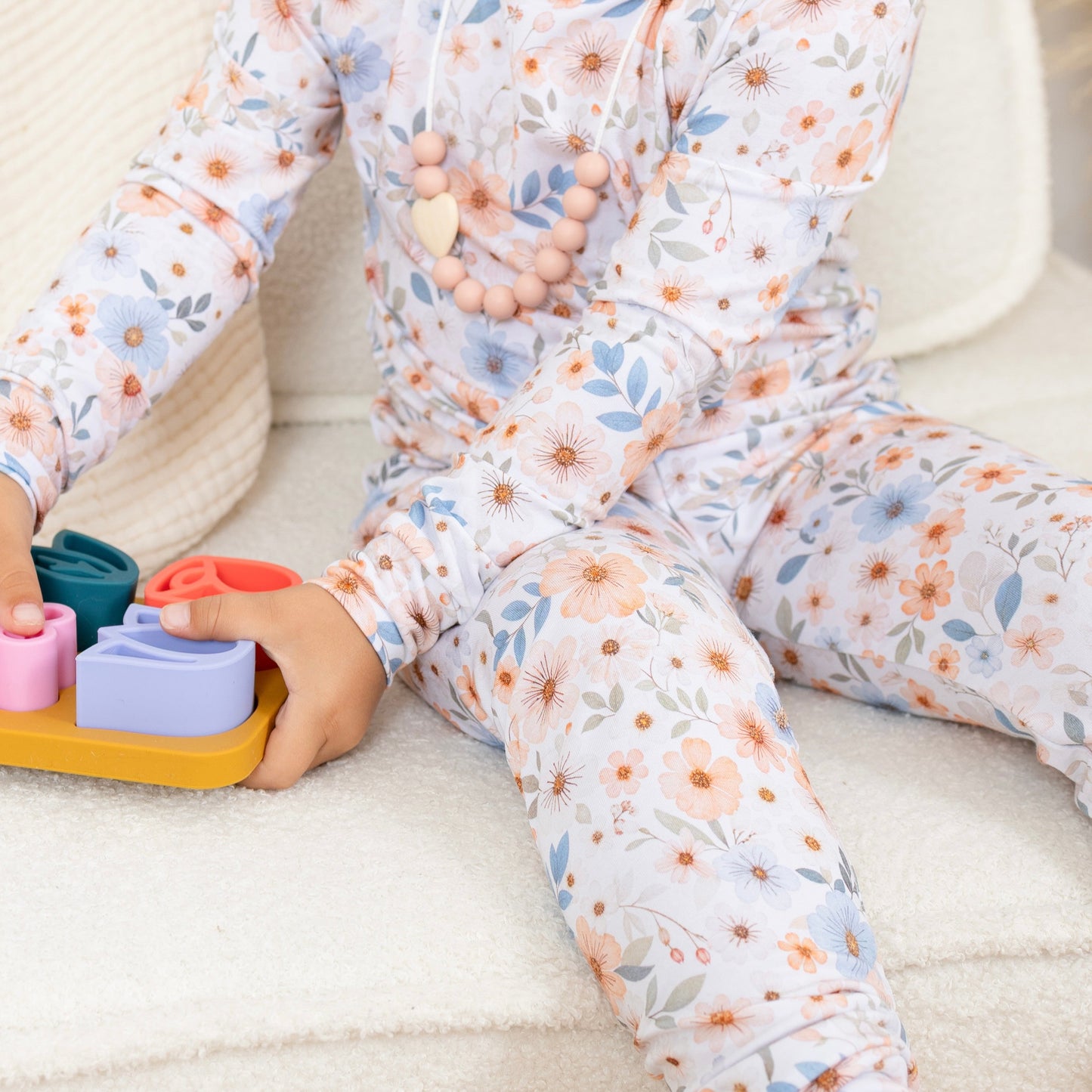 Pyjama Bambou - Enfant - Fleurs - Esmée