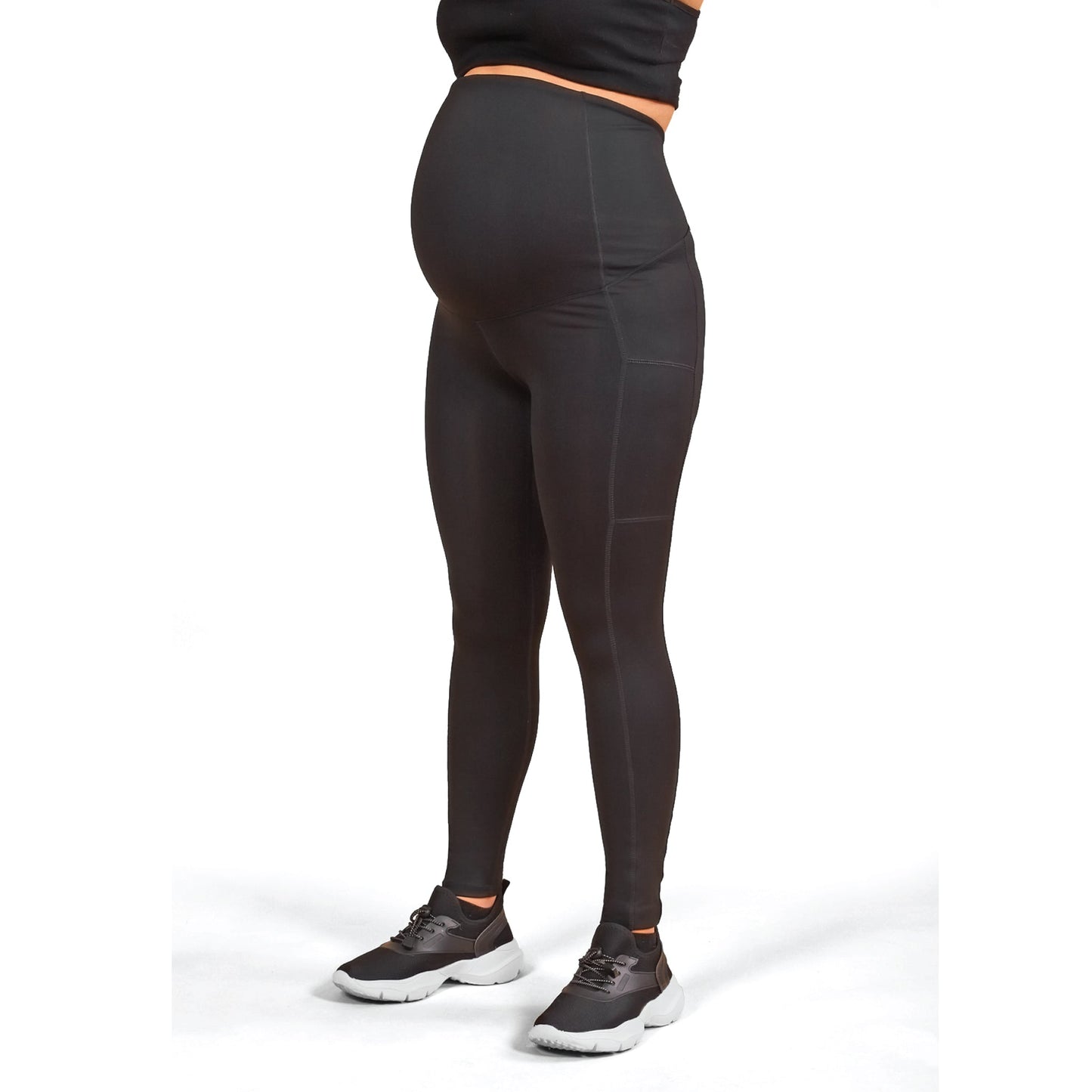 Legging ATHENA longueur cheville avec panneau rabattable
