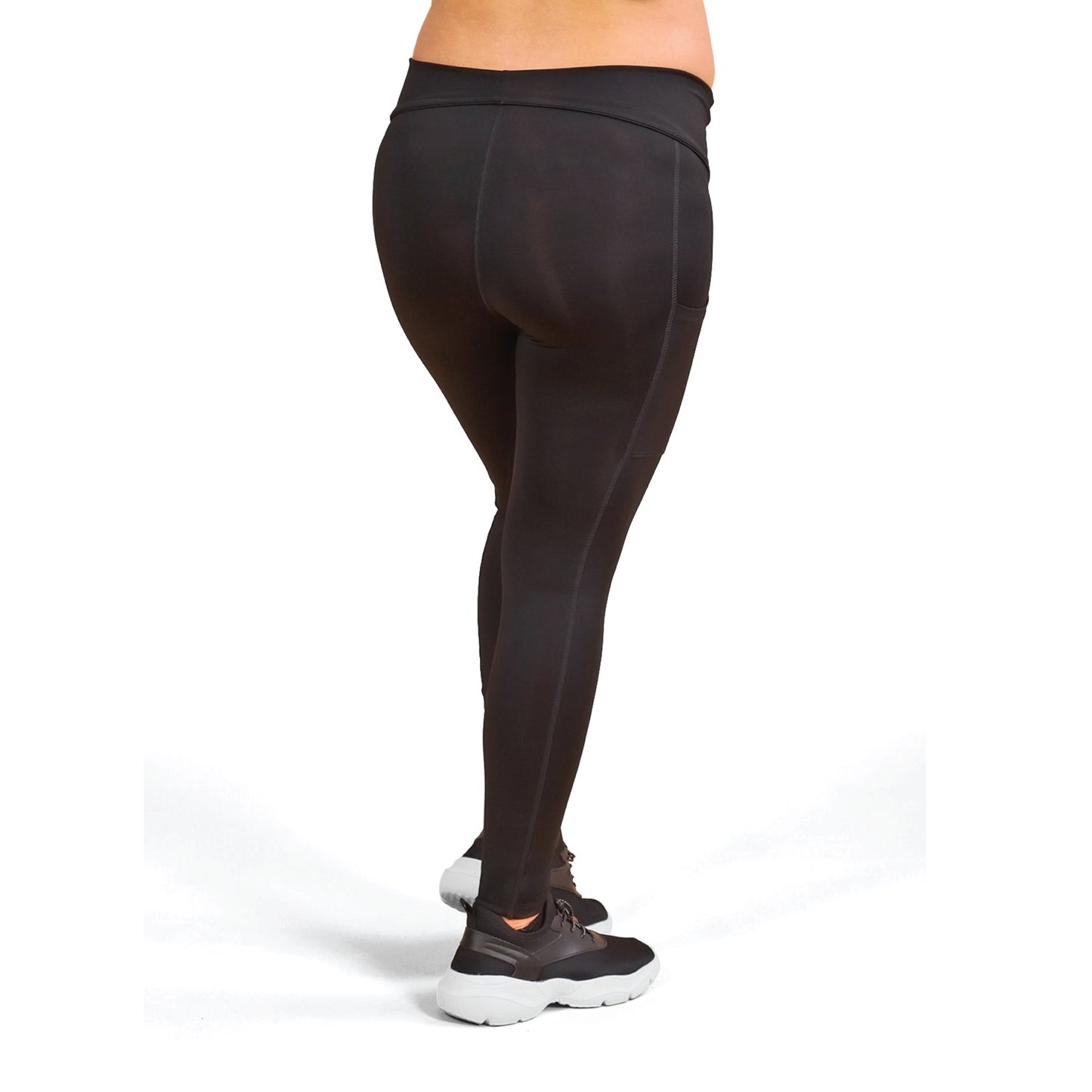 Legging ATHENA longueur cheville avec panneau rabattable