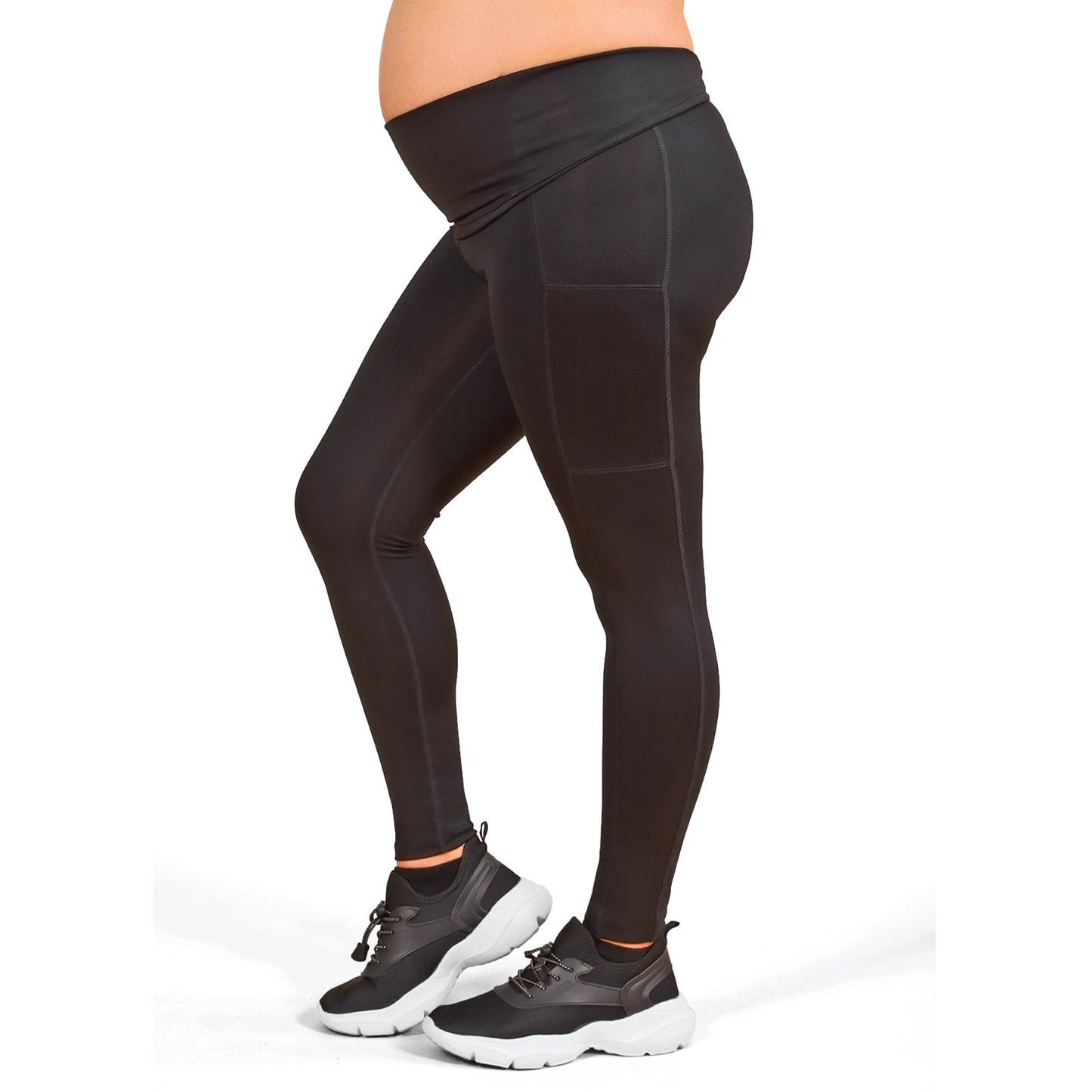 Legging longueur cheville ATHENA avec panneau rabattable
