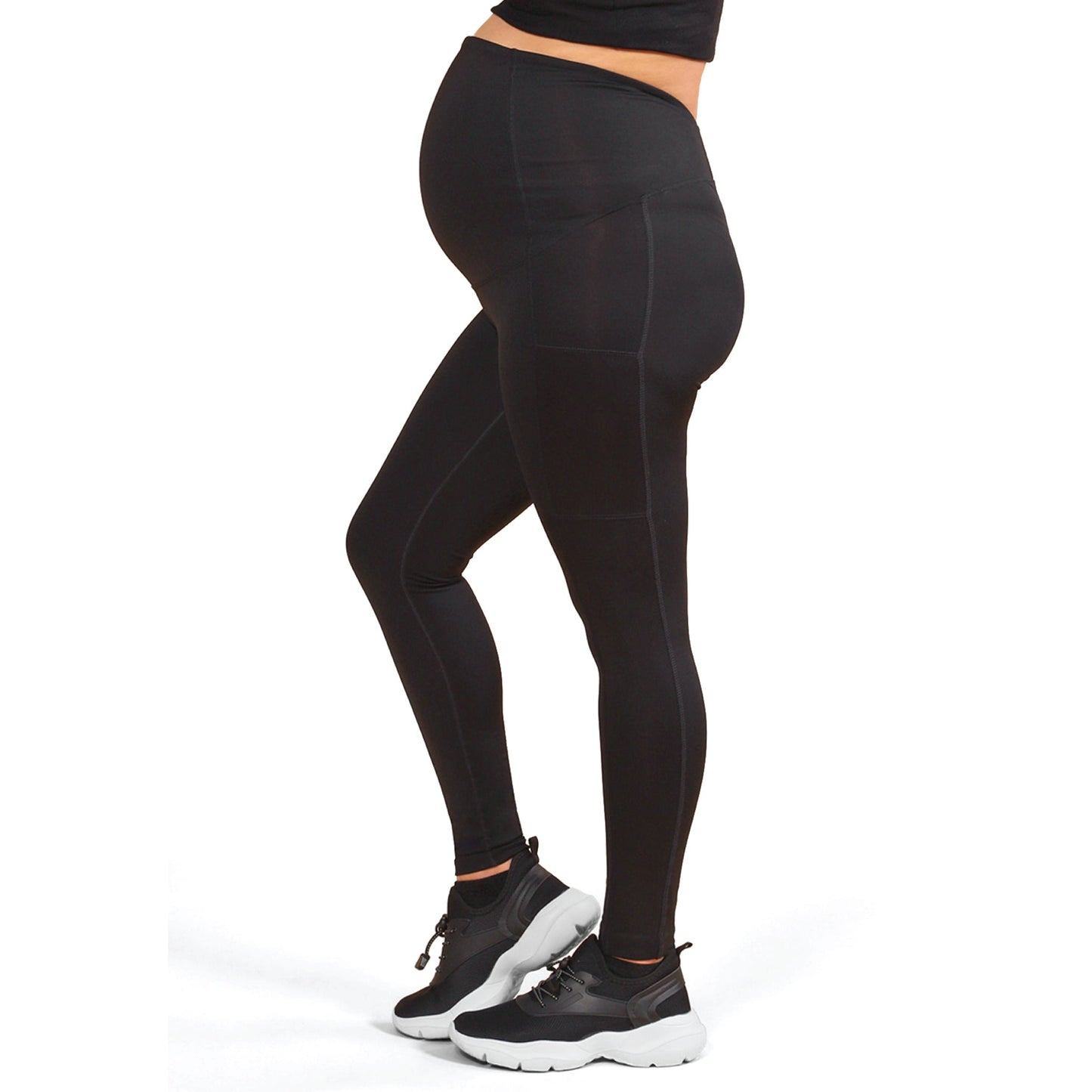 Legging ATHENA longueur cheville avec panneau rabattable