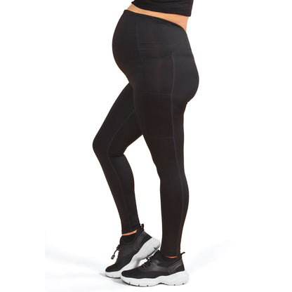 Legging ATHENA longueur cheville avec panneau rabattable