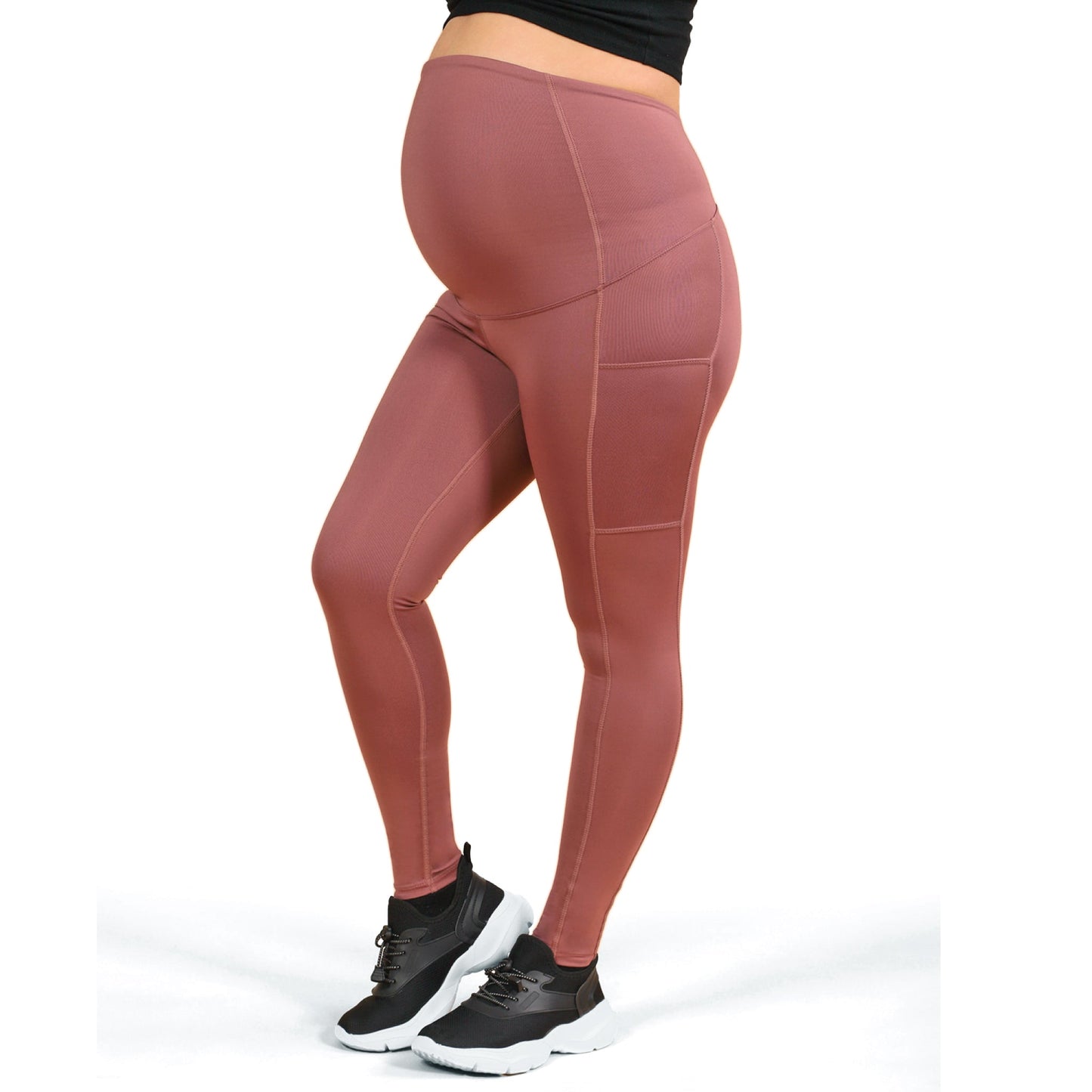 Legging ATHENA longueur cheville avec panneau rabattable