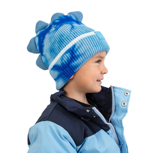 Tuque dinosaure bleu arctique