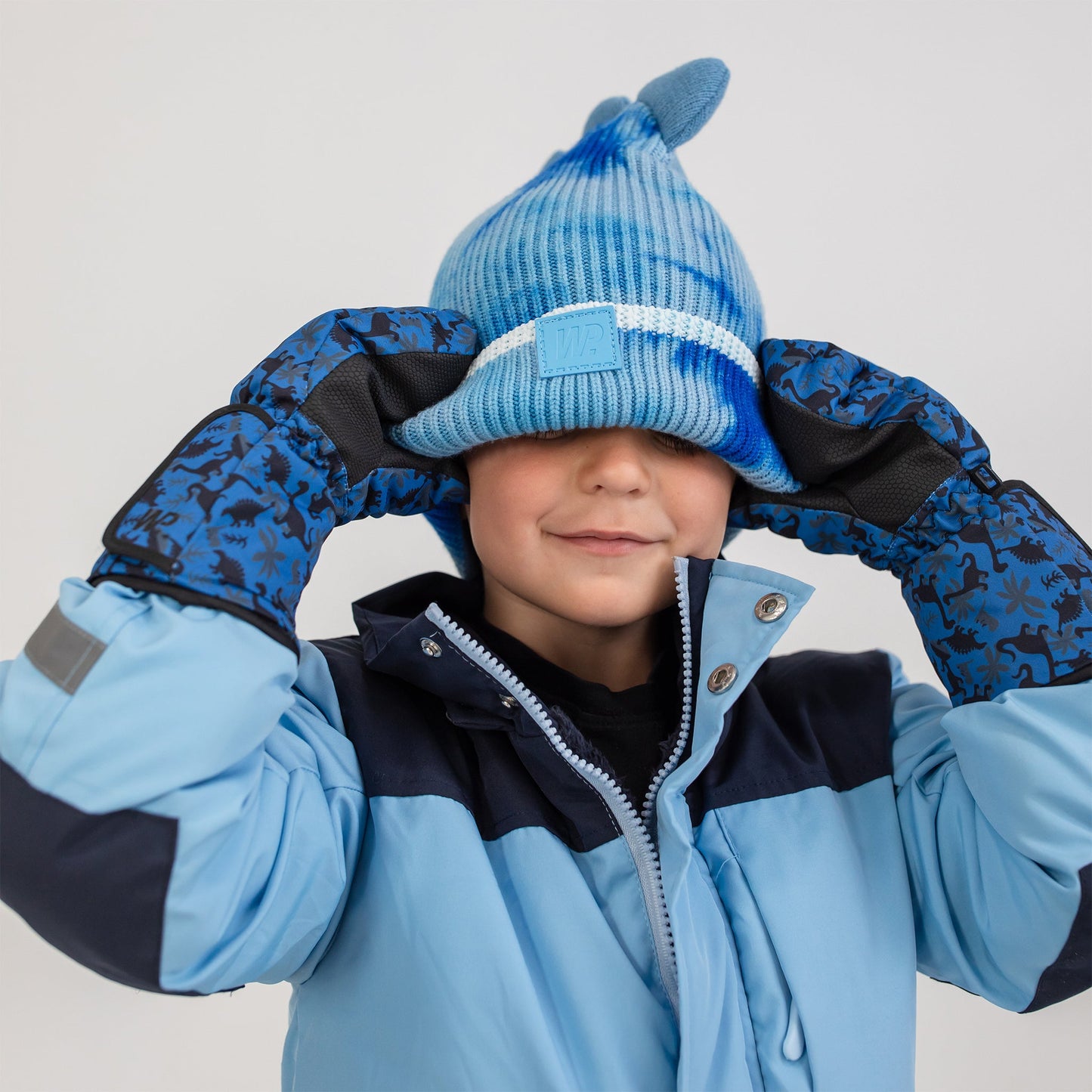 Arctic Blue Dino Toque